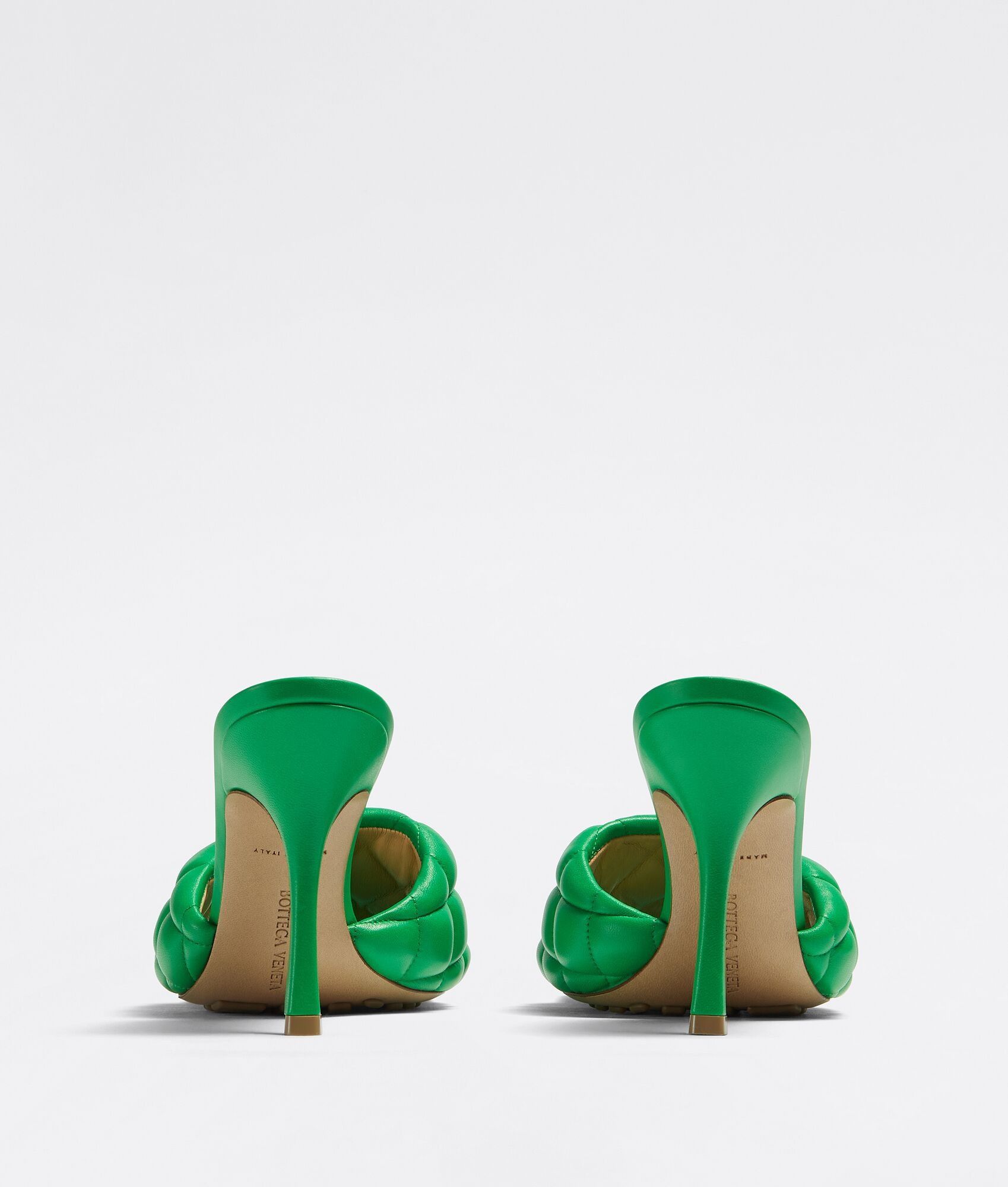Bottega Veneta o1bcso1str0825 Padded Mules in Parakeet Size US 9.5 / IT 39.5 - 3 Thumbnail