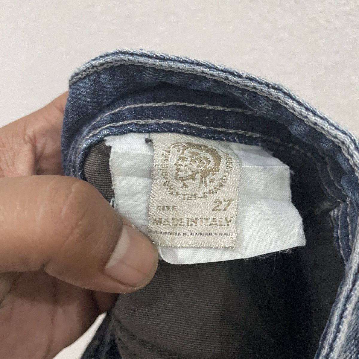 Diesel Vintage Diesel Industries Distressed Denim Size US 31 - 8 Thumbnail