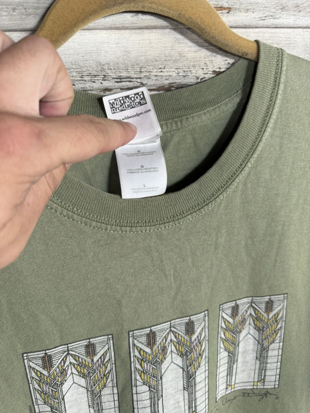 Vintage Vintage Frank Loyd Wright Shirt Size US L / EU 52-54 / 3 - 7 Thumbnail