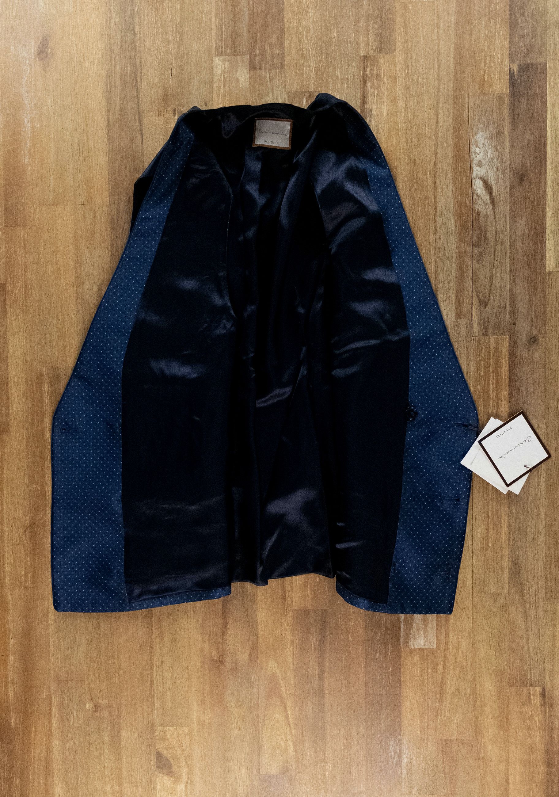 Pal Zileri PAL ZILERI Cerimonia blue special occasions 3 piece suit Size 44R - 10 Thumbnail