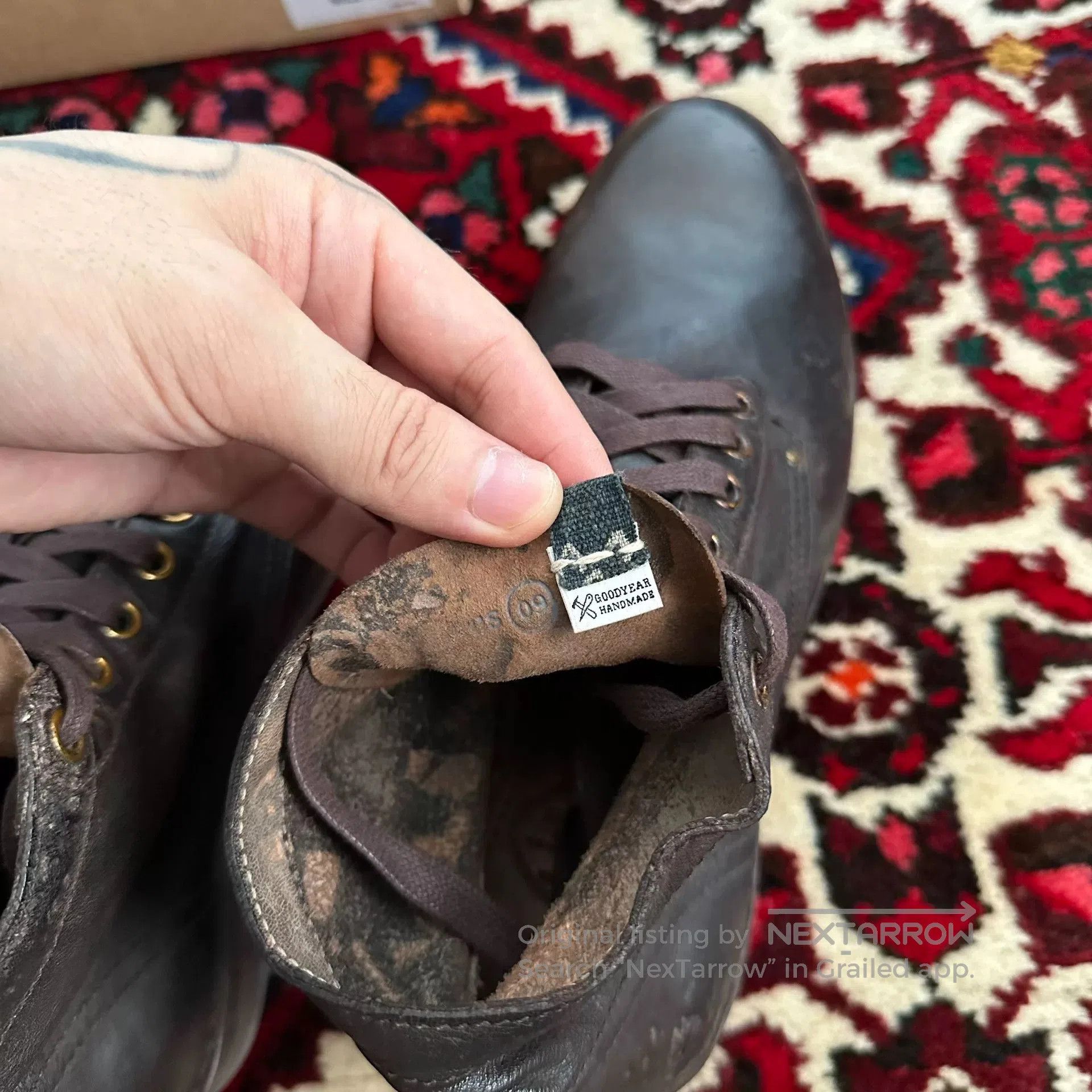 Visvim visvim brigadier boots in original mud dye. Size US 9 / EU 42 - 5 Thumbnail