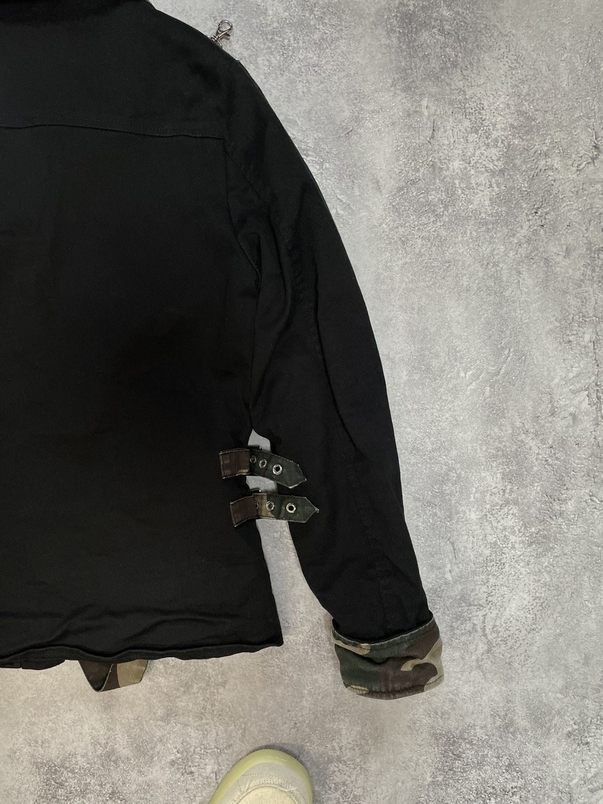 Other Japanese Vintage Crazy Washed GOTHICANA EMP Moto Zip Jacket Size US L / EU 52-54 / 3 - 16 Thumbnail