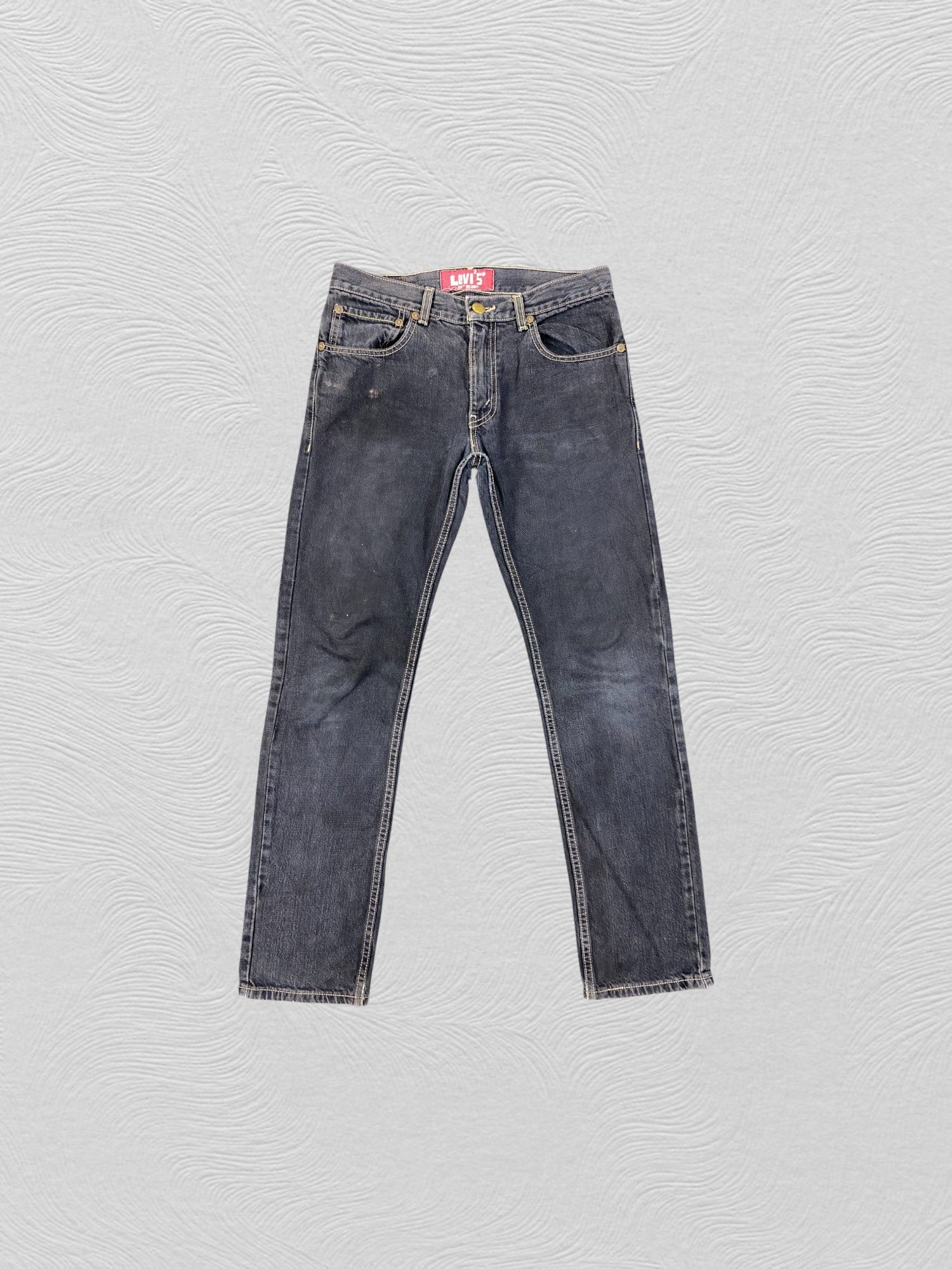 Levi's Black Vintage Levi's 511 Jeans 30x29.5 Denim- JN3337 Size US 30 / EU 46 - 1 Thumbnail