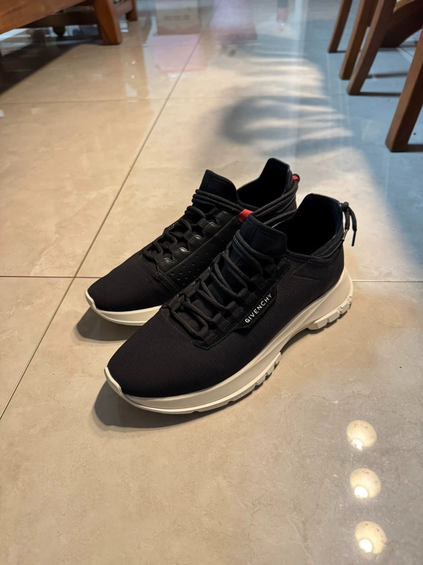 Givenchy Givenchy 23 Spectre 43 Black Worn Once Sneakers Size US 10 / EU 43 - 1 Thumbnail