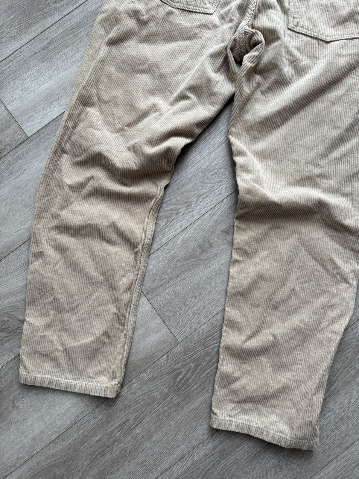 Carhartt 🔥 Carhartt WIP Newel Pants Chino Corduroy Trousers Velvet Size US 32 / EU 48 - 3 Thumbnail
