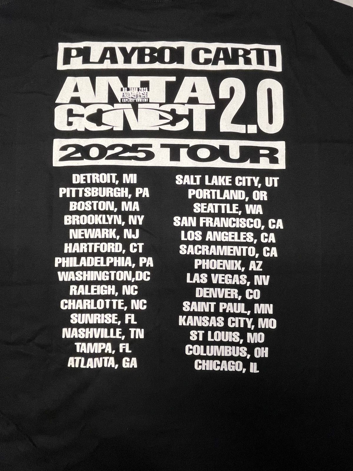 Playboi Carti PLAYBOI CARTI ANTAGONIST TOUR VIP SHIRT Size US XL / EU 56 / 4 - 3 Thumbnail