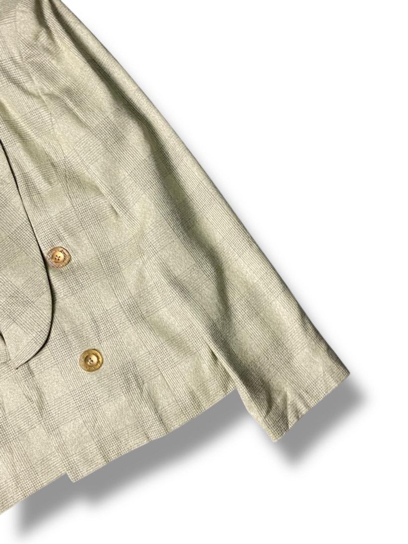 Japanese Brand Takeo Nishida Crop Double Breasted Blazer (152) Size US XXS / EU 40 - 3 Thumbnail