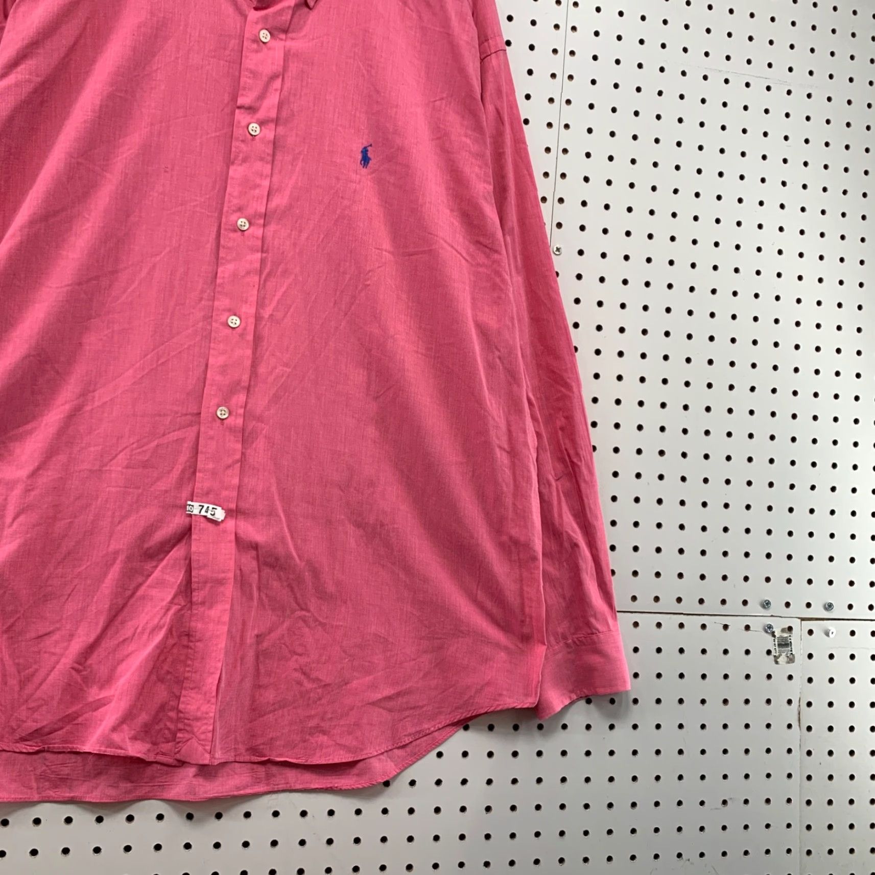 Ralph Lauren Ralph Lauren Button-Down Shirt Mens XL Pink Long Sleeve Lightweight Preppy 27x34 Clothing Shirt Mens XL Pink Classic 90s Style Size US XL / EU 56 / 4 - 6 Thumbnail