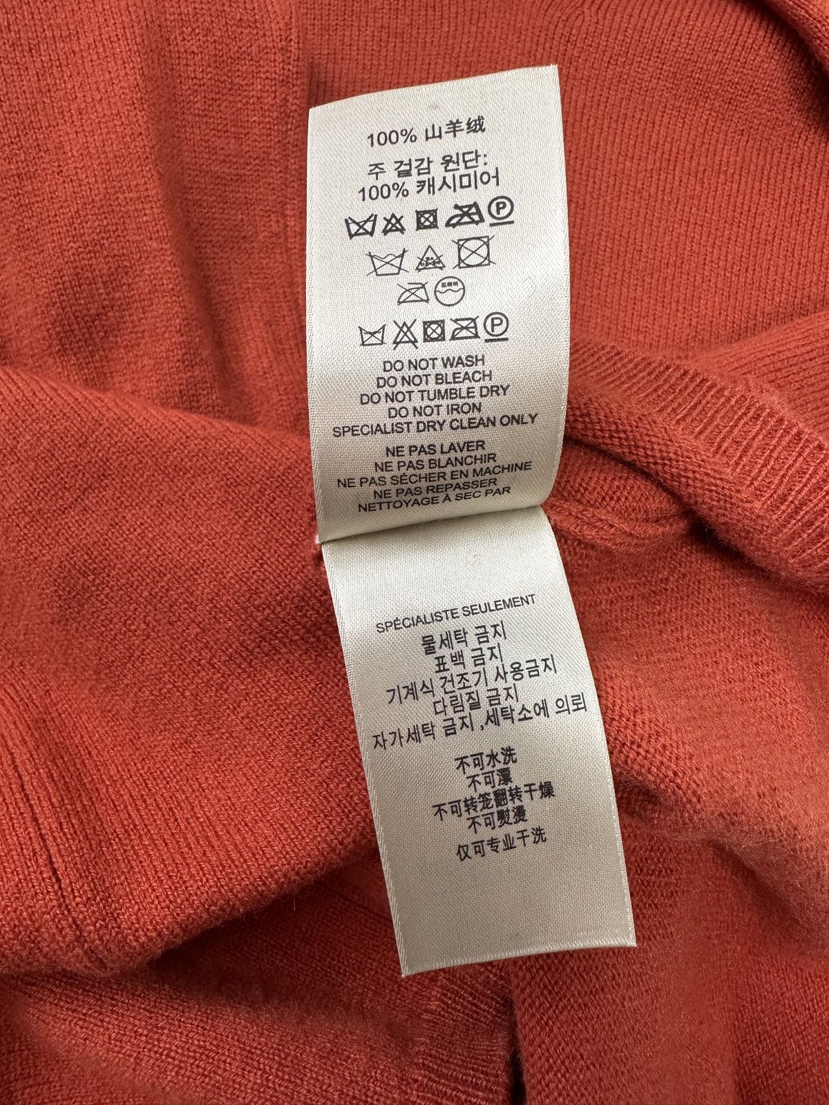 Burberry BURBERRY BRIT 100% Cashmere V-Neck Pulover Sweater Women’s Size XS / US 0-2 / IT 36-38 - 14 Thumbnail