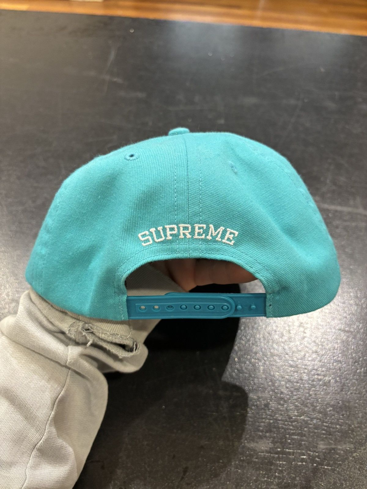 Supreme Supreme Overlay 5 Panel Cap Blue Size ONE SIZE - 2 Thumbnail