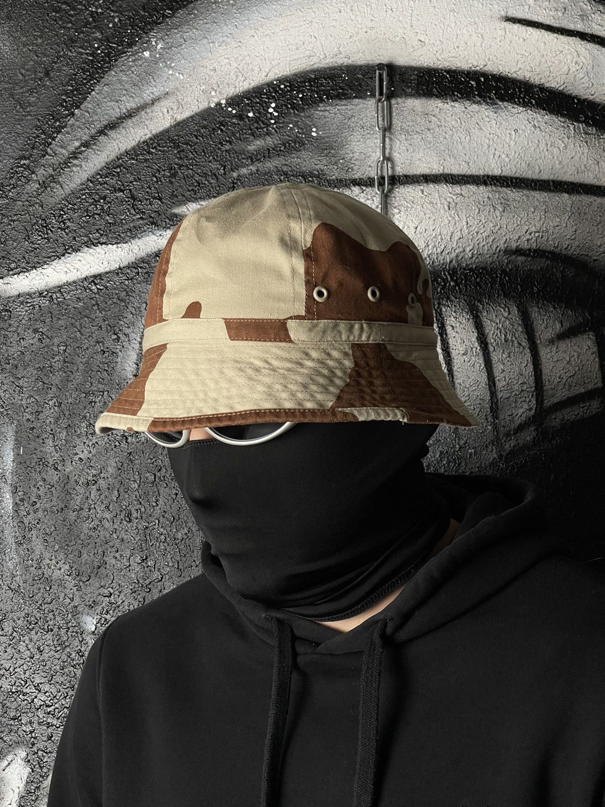 Vintage Vintage Military Desert Camouflage Bucket Hat Panama Size ONE SIZE - 1 Thumbnail