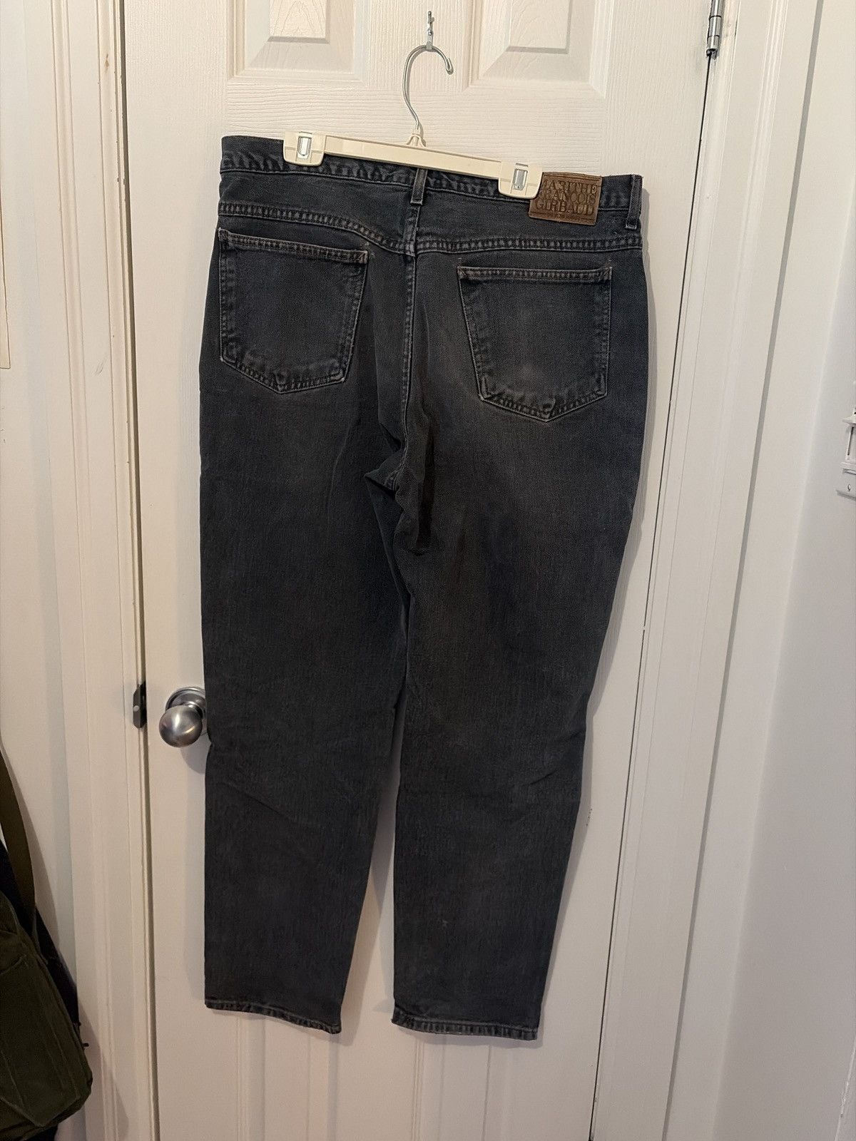 Marithe + Francois Girbaud Black Girbaud Denim Size US 34 / EU 50 - 2 Thumbnail