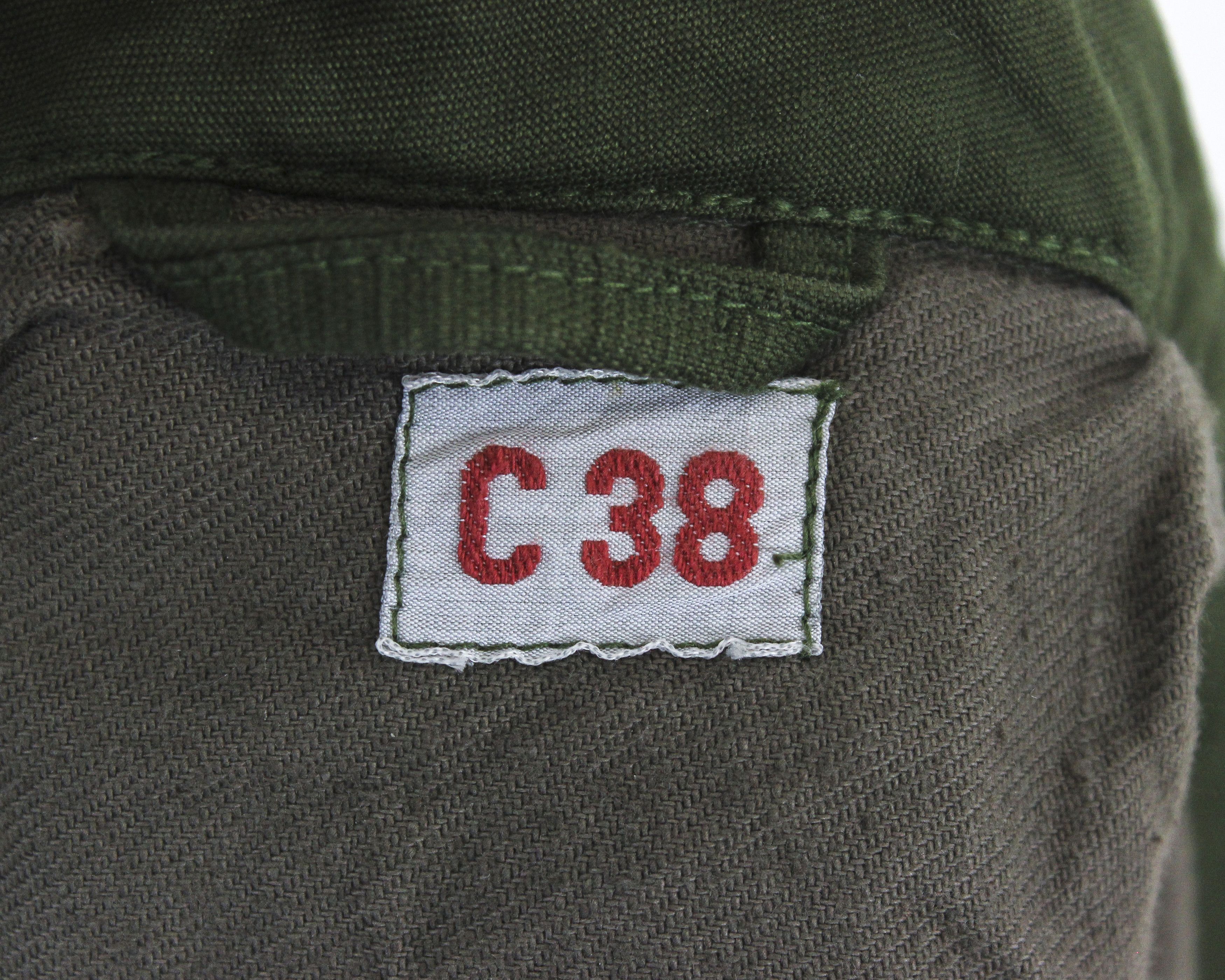 Japanese Brand × Vintage Swedish 1974 M Army Norsel Field Jacket Cargo Canvas Jeep Size M / US 6-8 / IT 42-44 - 6 Thumbnail