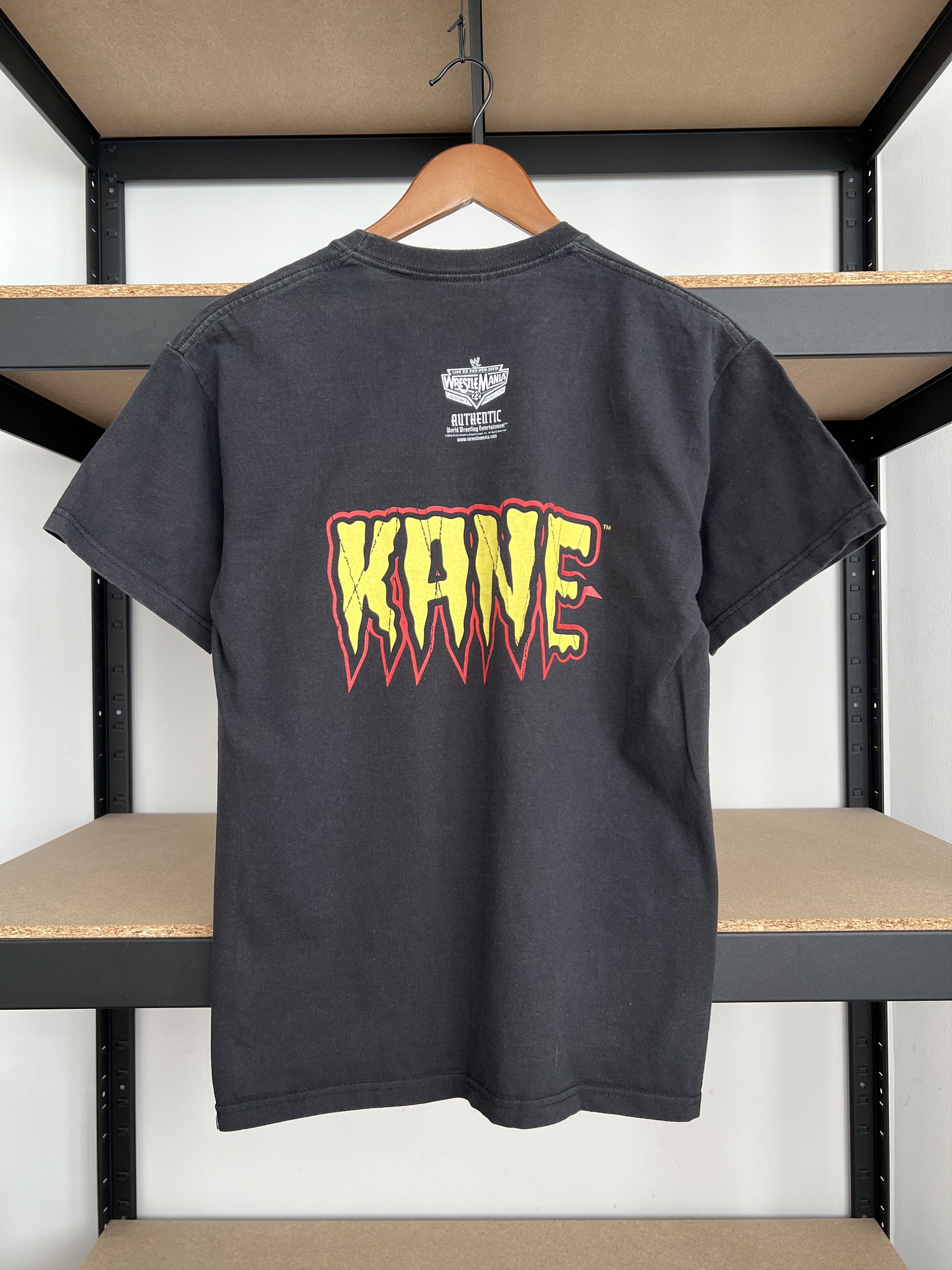 WWE Vintage 2005 Kane Fear The Monster WWE Black T-shirt Size US S / EU 44-46 / 1 - 2 Thumbnail