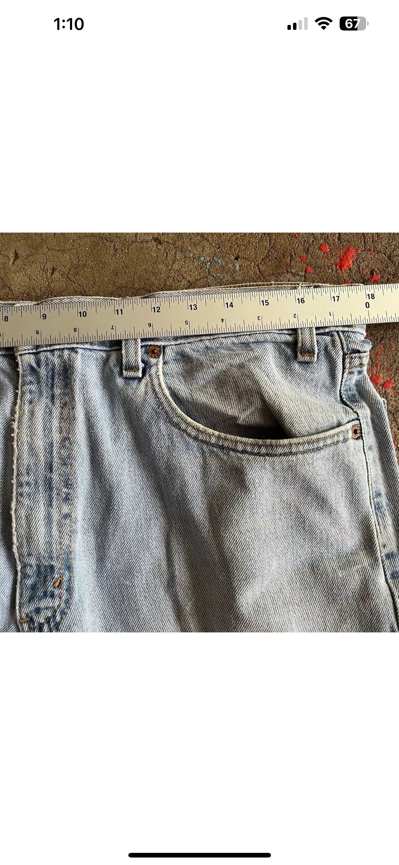 Levi's Vintage Levi's 550 Light Wash Size US 36 / EU 52 - 10 Thumbnail