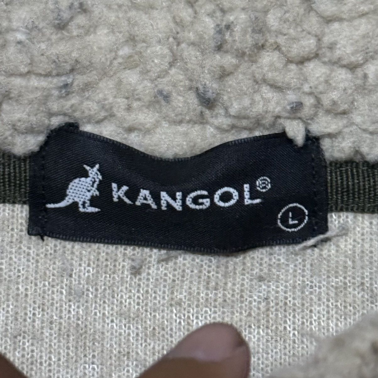 Kangol Kangol Polartec Fleece Zipper Jacket Size US L / EU 52-54 / 3 - 7 Thumbnail