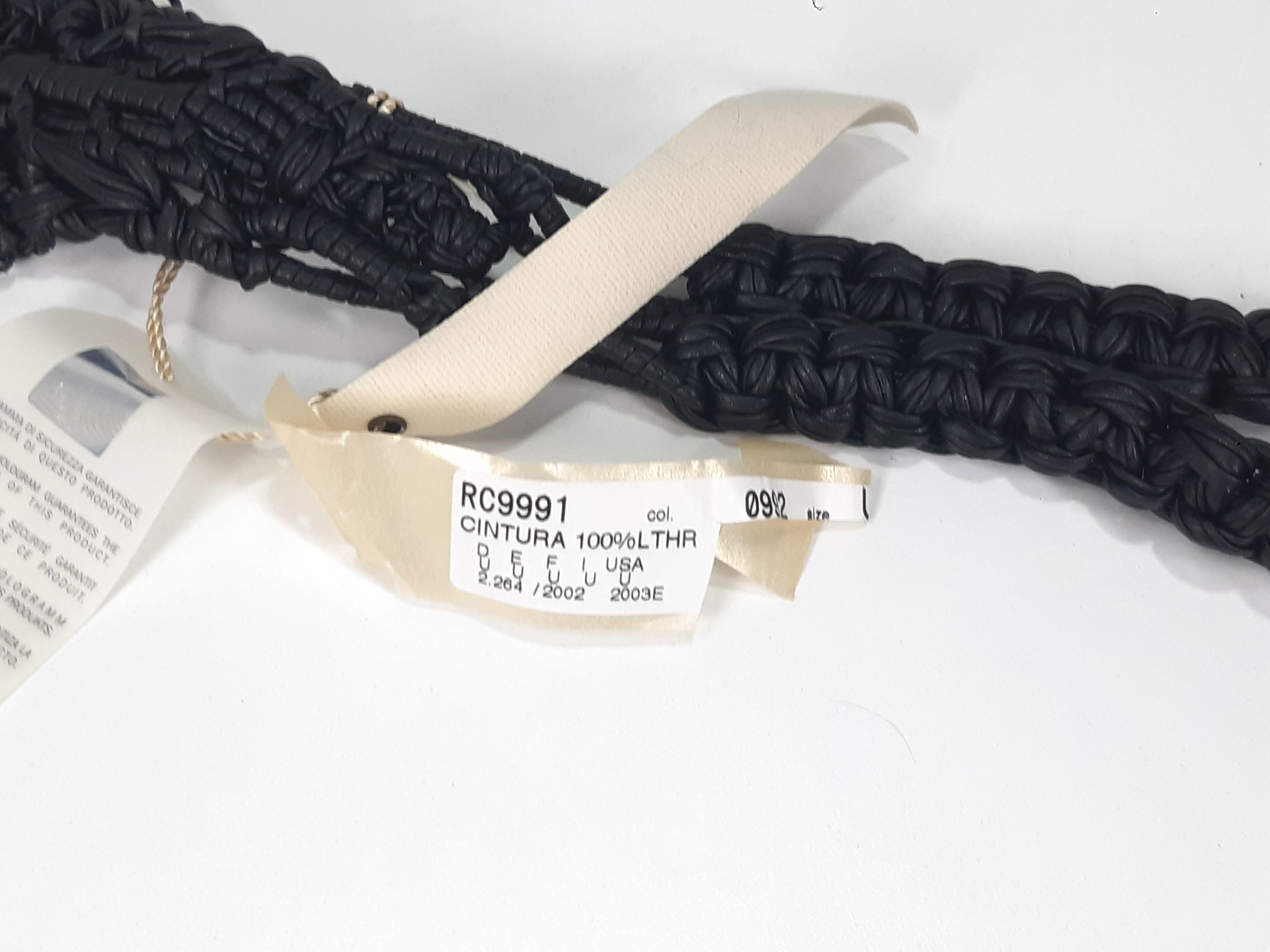 Roberto Cavalli Vintage 2003 ROBERTO CAVALLI Class Leather Belt NWT Size ONE SIZE - 6 Thumbnail