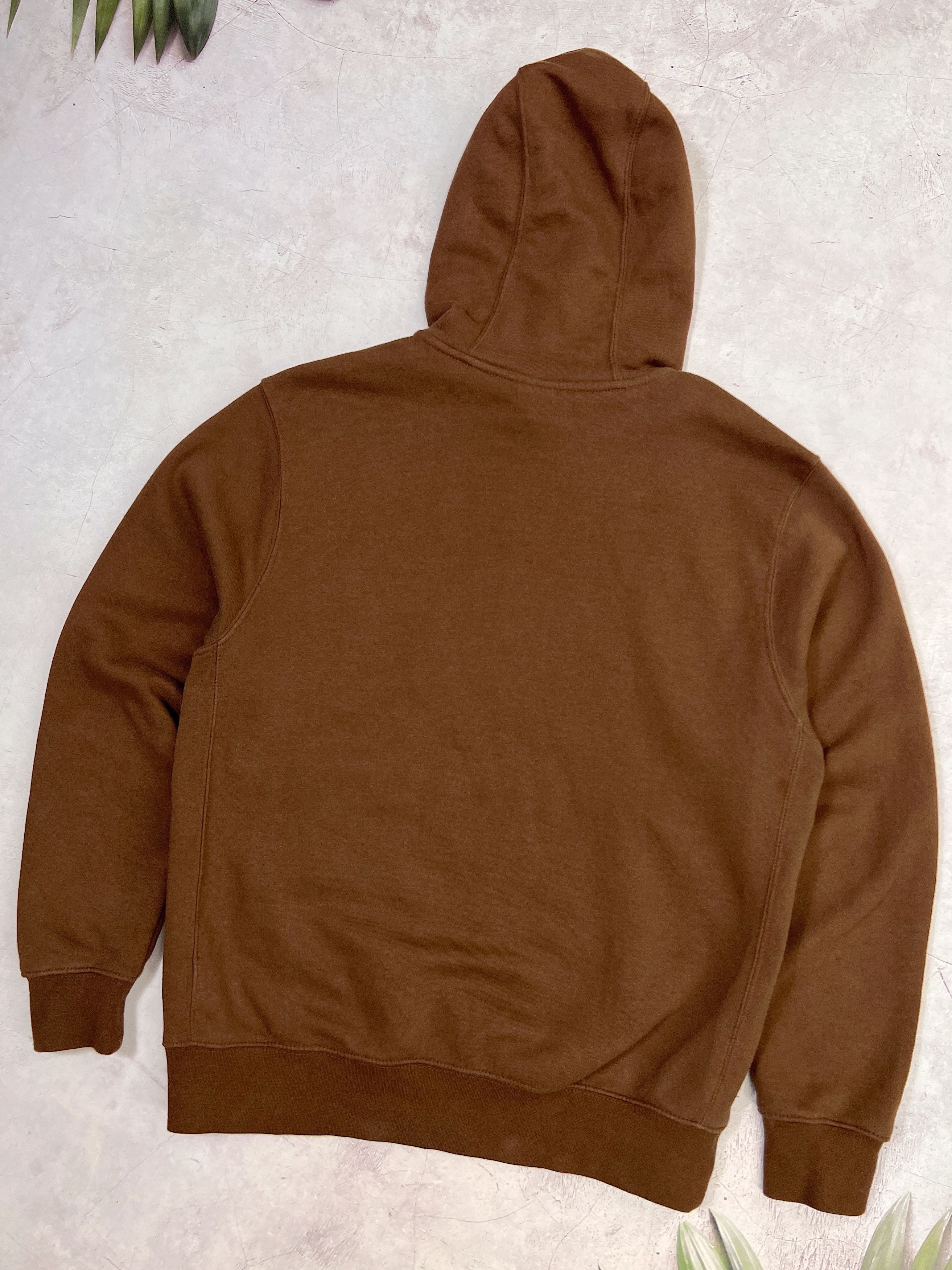 Nike Nike Brown Hoodie Small Swoosh Logo Size US M / EU 48-50 / 2 - 17 Thumbnail