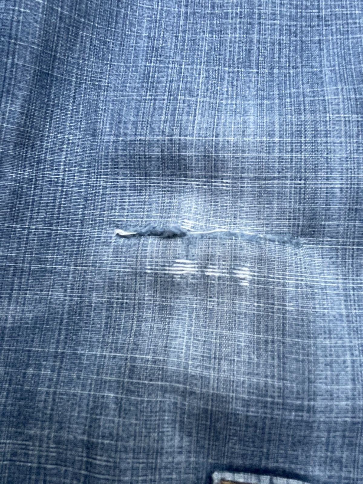 Japanese Brand Unknown Brand Custom Chambary Shirt Size US S / EU 44-46 / 1 - 14 Thumbnail