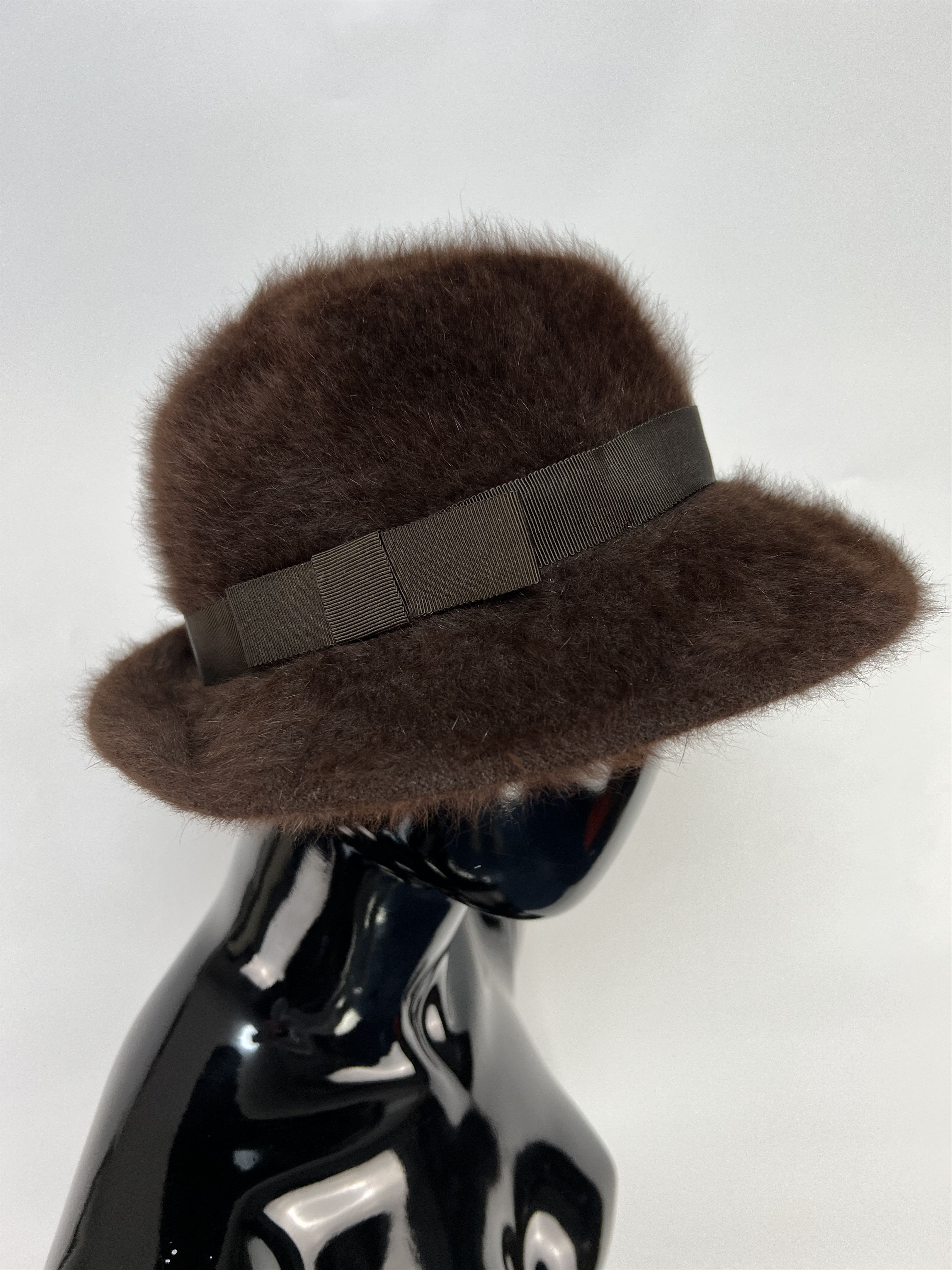 Kangol Kangol Furgora Vintage Carmel Rabbit Hair Angora Bucket Hat Size ONE SIZE - 4 Thumbnail