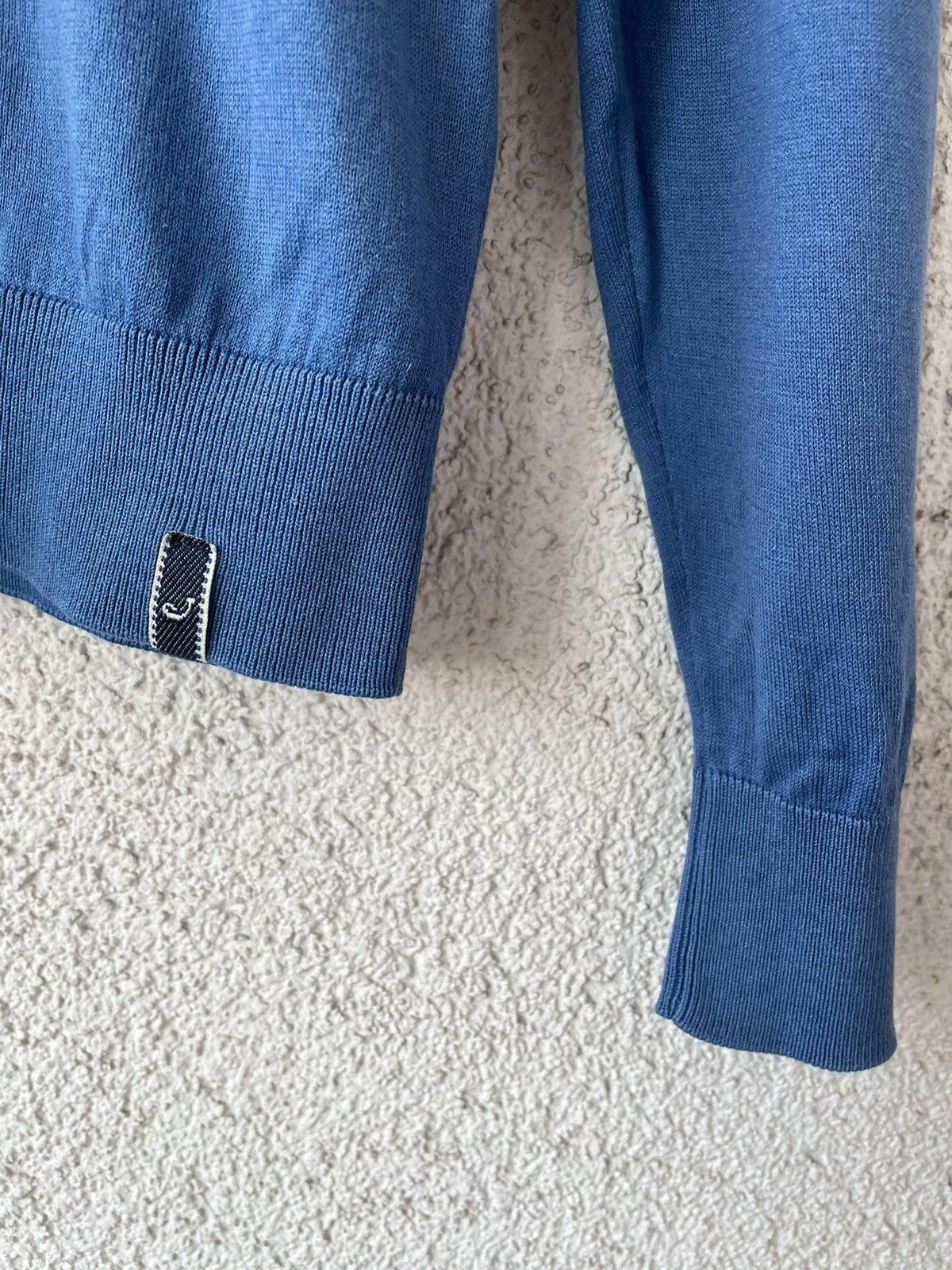 Jacob Cohen Jacob Cohen Basic Luxury Blue Sweater Cotton & Cashmere M Size US M / EU 48-50 / 2 - 4 Thumbnail