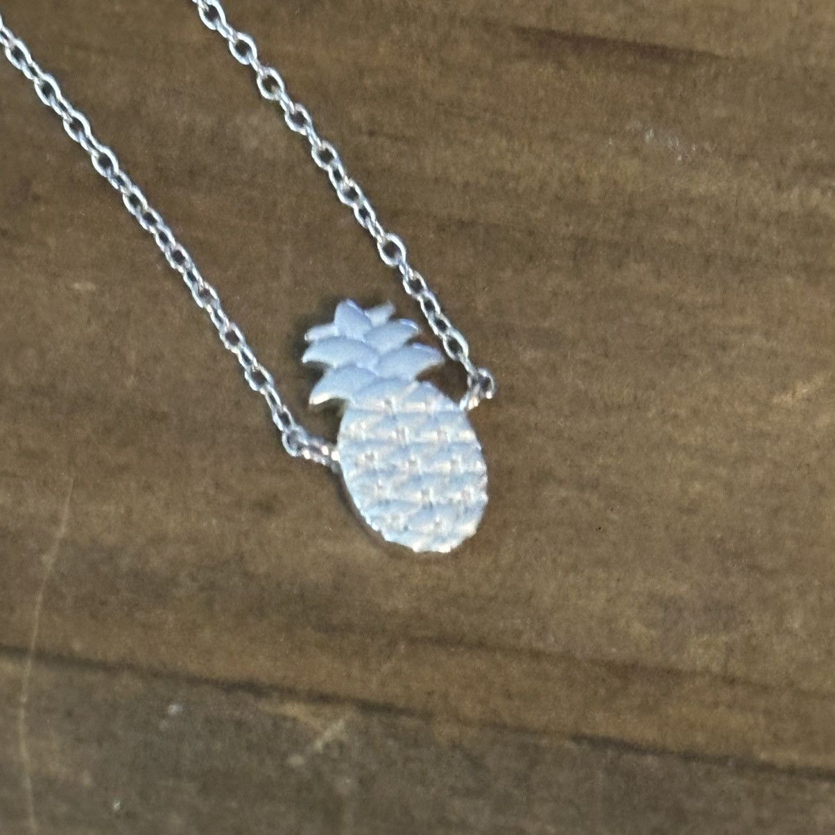 Vintage Vintage dainty 925 silver pineapple necklace Size ONE SIZE - 3 Thumbnail