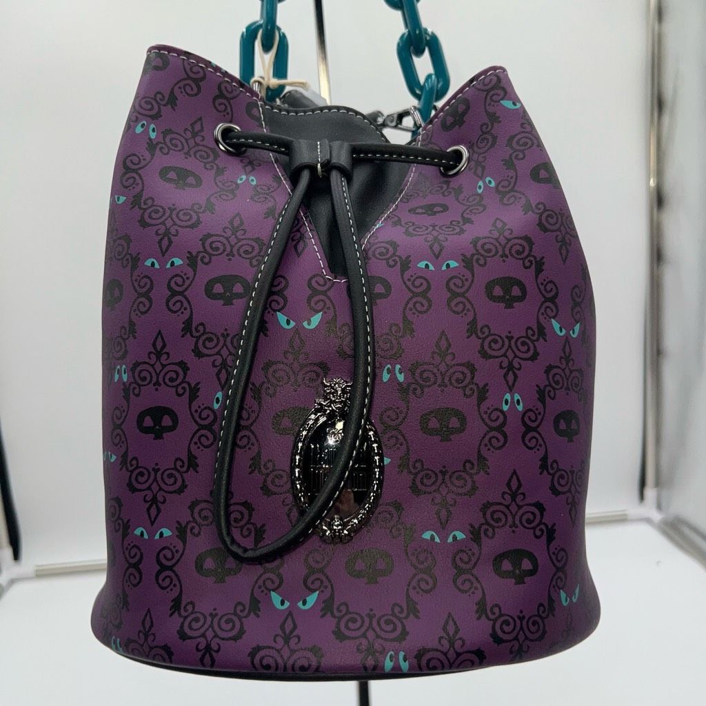 Disney Disney Parks Glow Haunted Mansion Loungefly Bucket Crossbody Bag New With Tag Size ONE SIZE - 7 Thumbnail