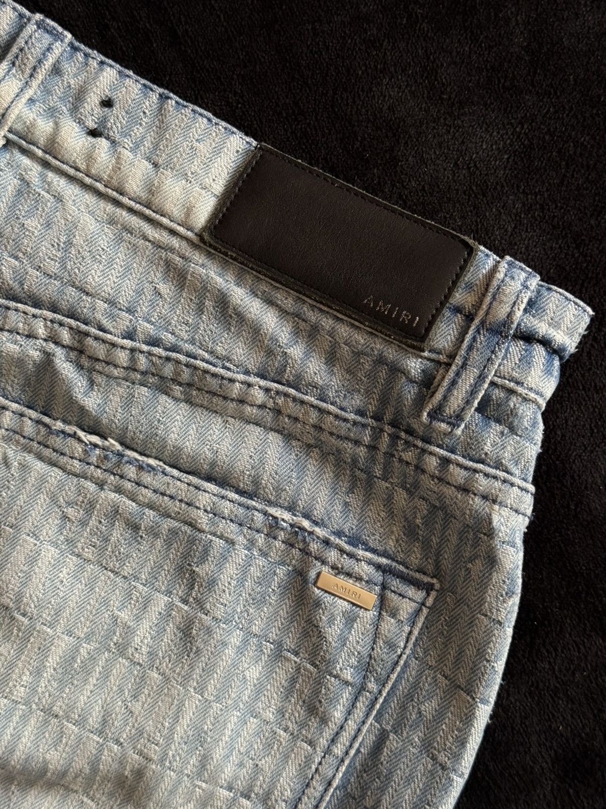 Amiri Amiri Monogram Denim Jeans – Blue Size US 27 - 12 Thumbnail