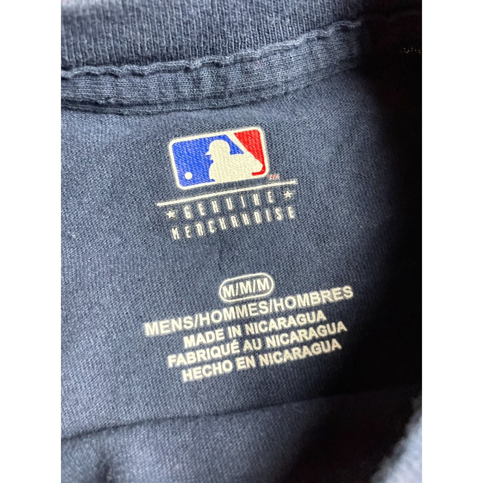 MLB Genuine Merchandise Shirt Men's Medium Navy Blue MLB Minnesota Twins Baseball T-Shirt Crew Neck Short Sleeve Mens Size US M / EU 48-50 / 2 - 6 Thumbnail