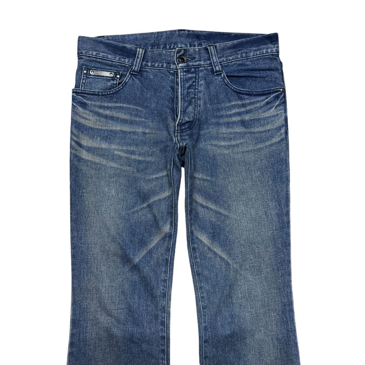 5351 POUR LES HOMMES 5351 Pour Les Hommes Denim Flare Jeans Hedi Slimane Size US 32 / EU 48 - 3 Thumbnail