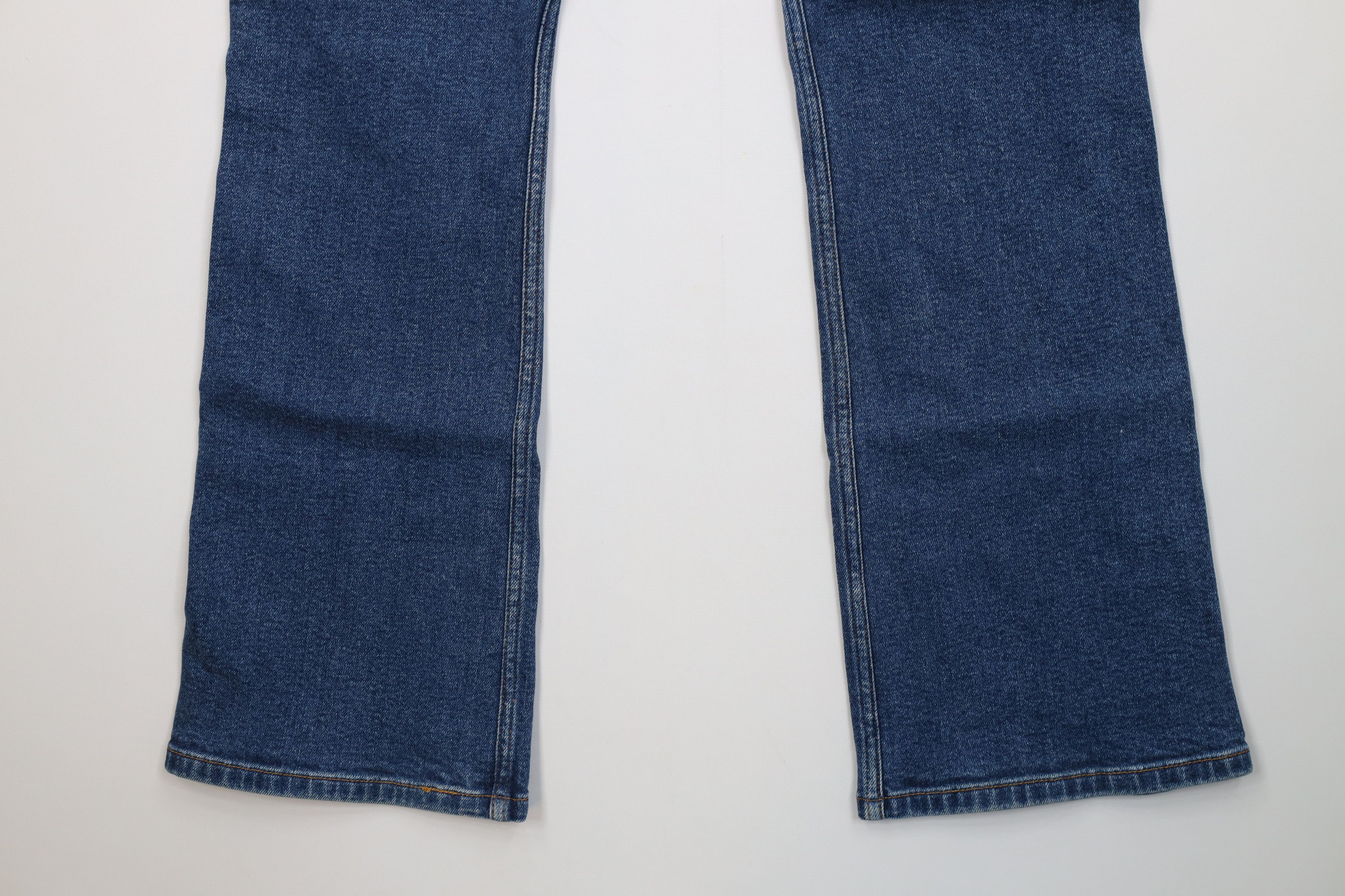 Levi's Vintage Y2K 2002 Levis 520 Low Stretch Flared Wide Leg Jeans Size 32" / US 10 / IT 46 - 11 Thumbnail