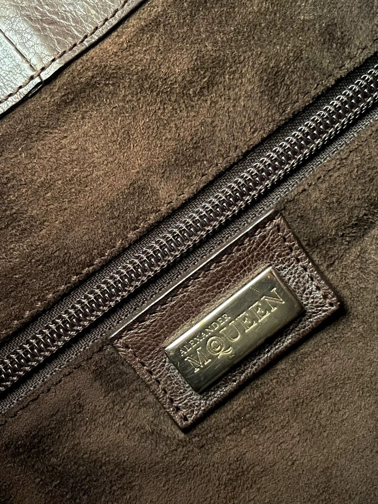 Alexander McQueen Alexander McQueen 10ss Snake Skin Crescent Bag Size ONE SIZE - 7 Thumbnail