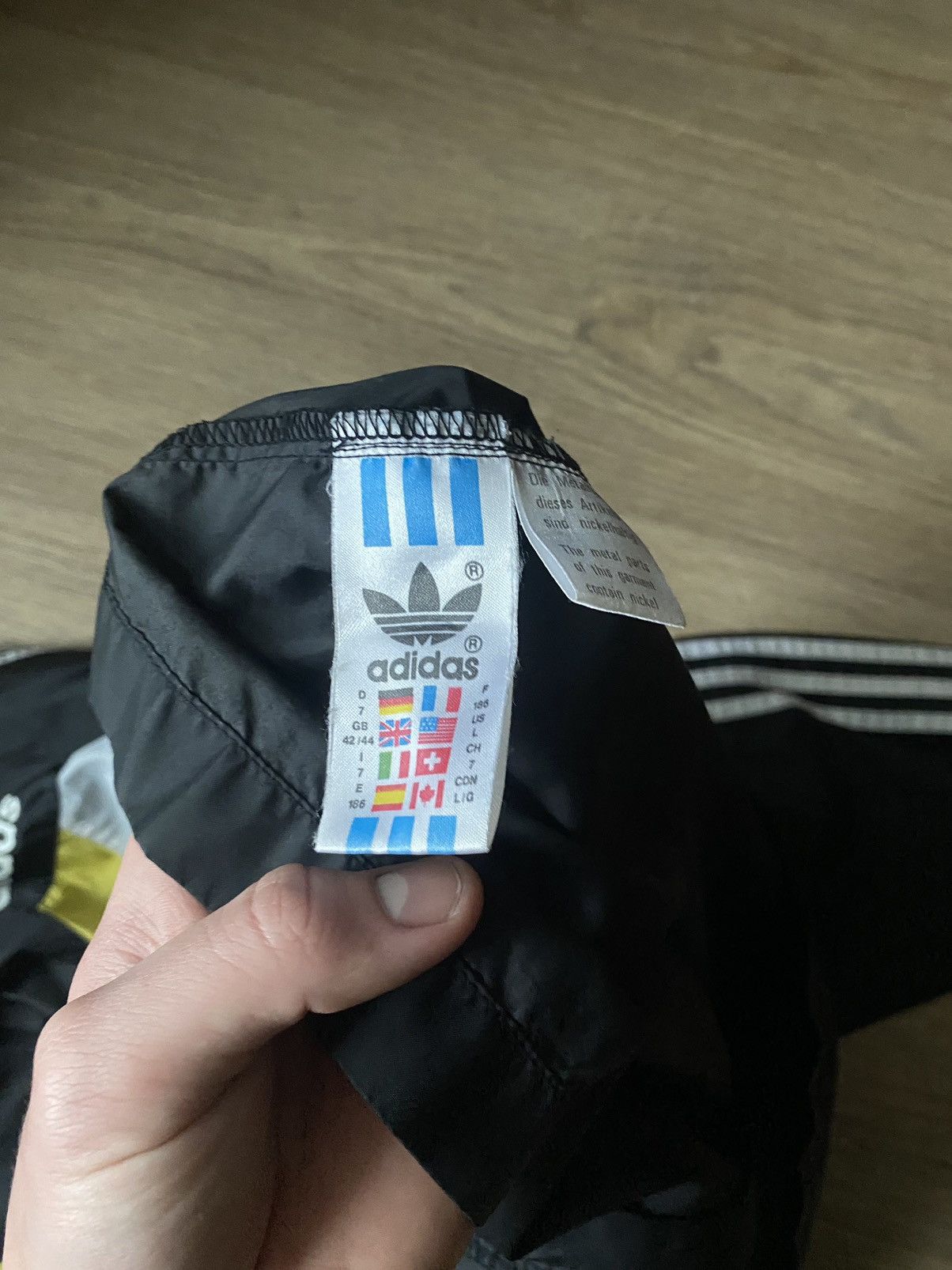 Adidas × Vintage 90s rare Adidas track top nylon jacket vintage 00s y2k Size US XL / EU 56 / 4 - 5 Thumbnail