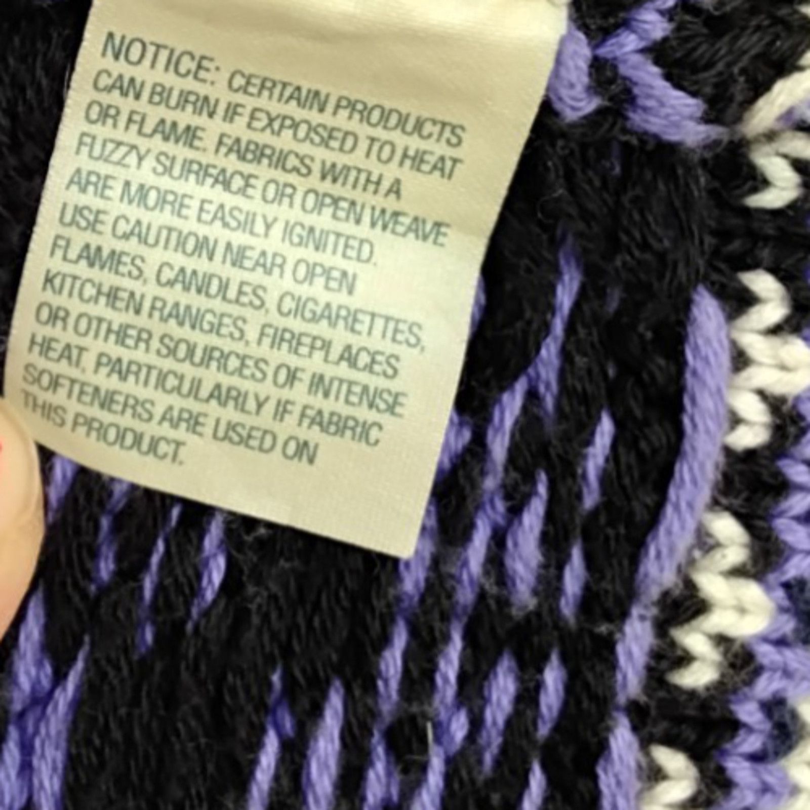 L.L. Bean L.L. Bean Sweater Women's S Purple Full Zip Fair Isle Size S / US 4 / IT 40 - 10 Thumbnail