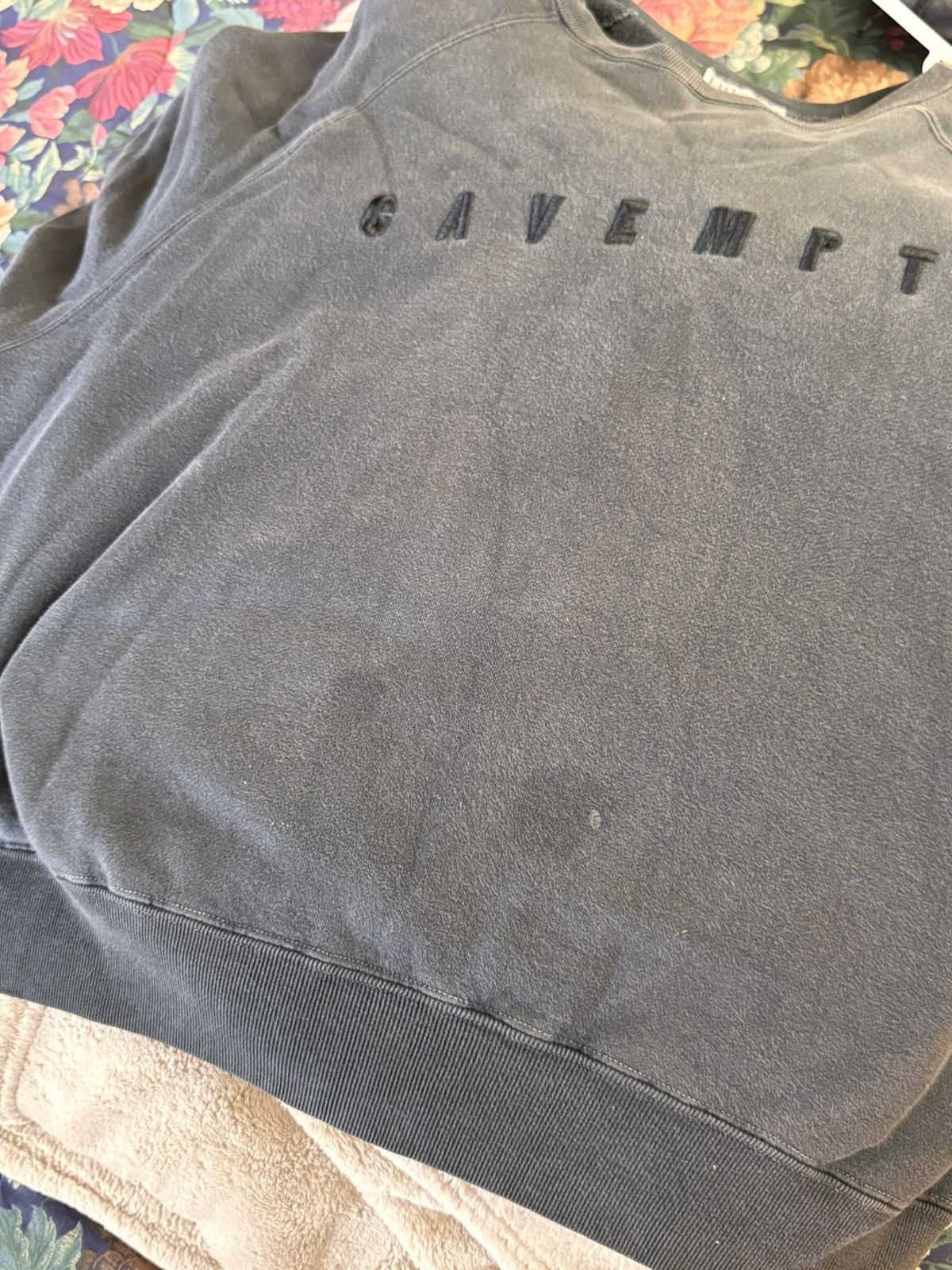 Cav Empt cav empt navy blue graphic sweater Size US S / EU 44-46 / 1 - 7 Thumbnail