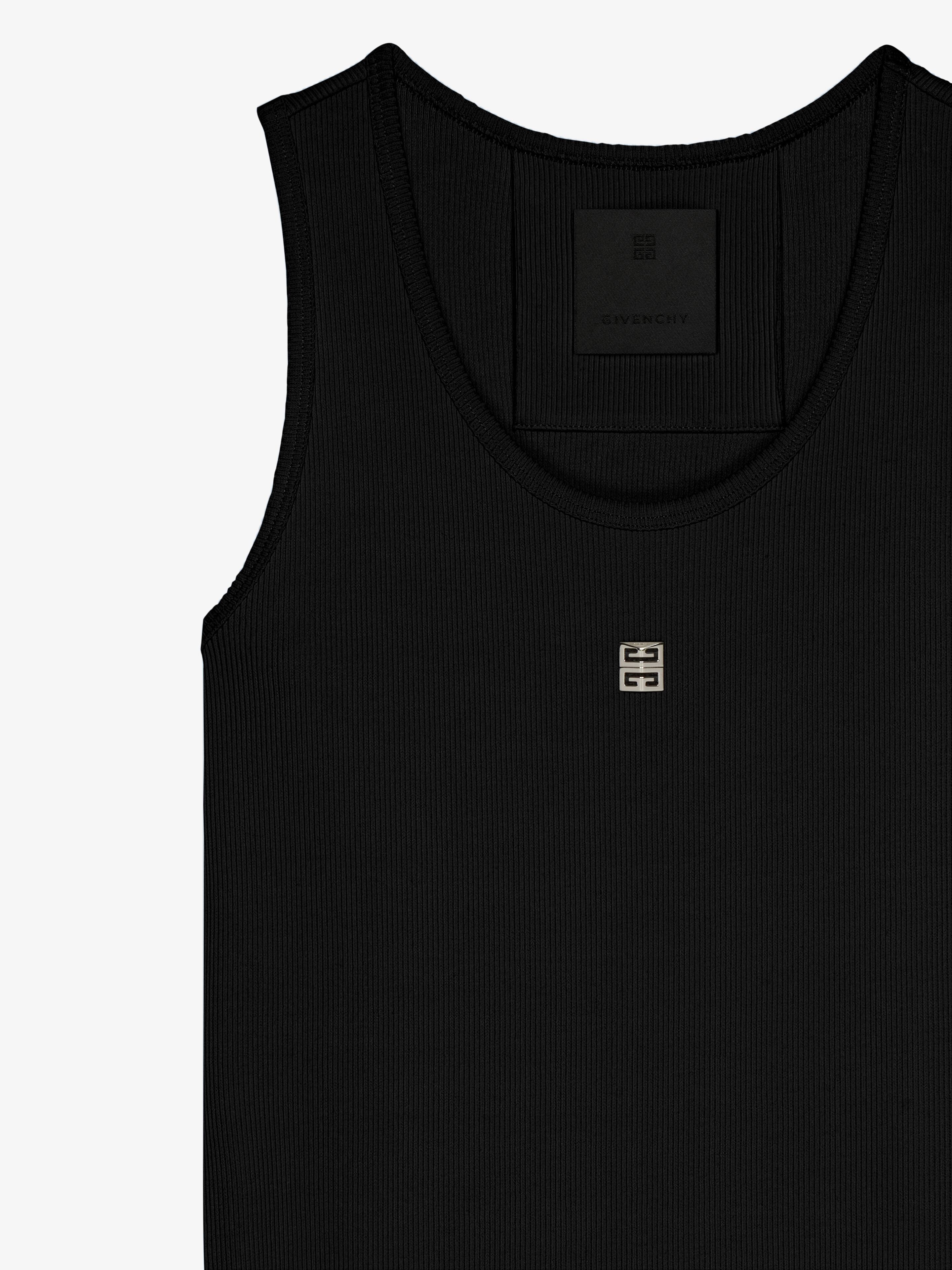 Givenchy o1n1vont0326 Tank Dress in Black Size M / US 6-8 / IT 42-44 - 4 Thumbnail