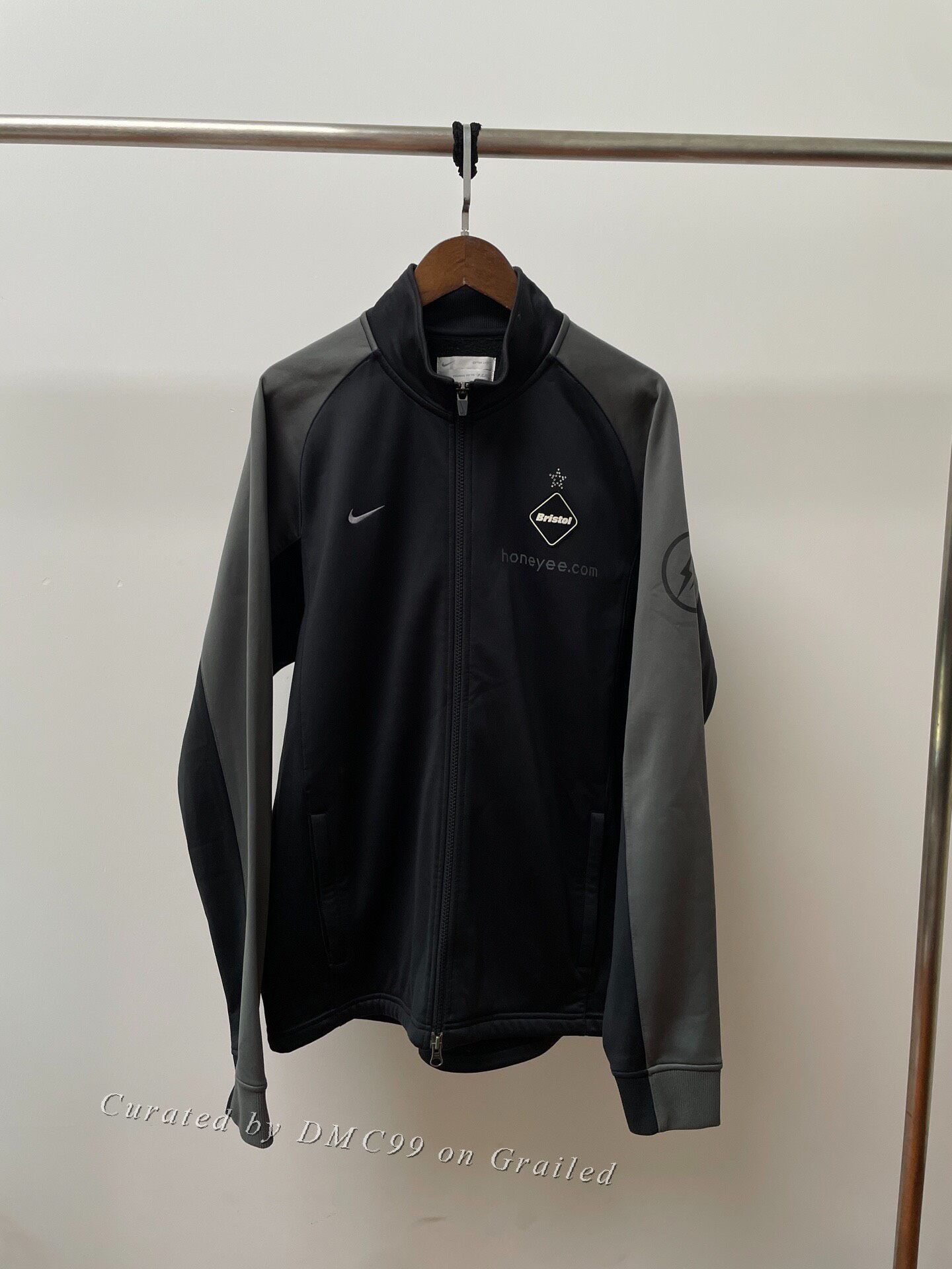 CLOT × Fragment Design CLOT FRAGMENT DESIGN CHINESE JACKET | Grailed