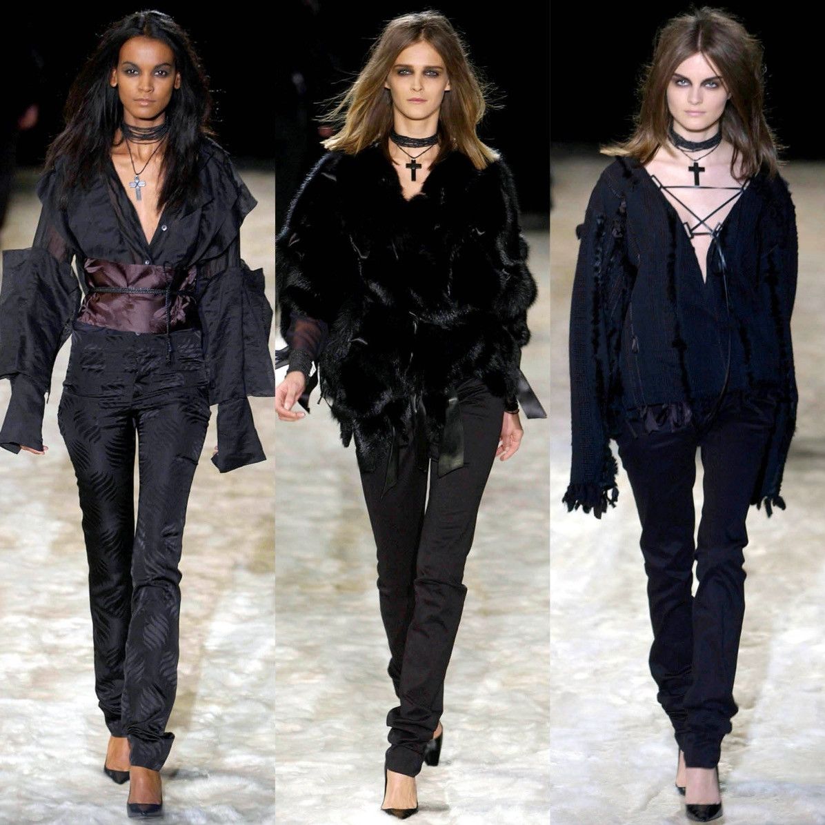 Gucci GUCCI by Tom Ford Fall 2002 Runway Cross | Necklace | Choker Size ONE SIZE - 10 Thumbnail