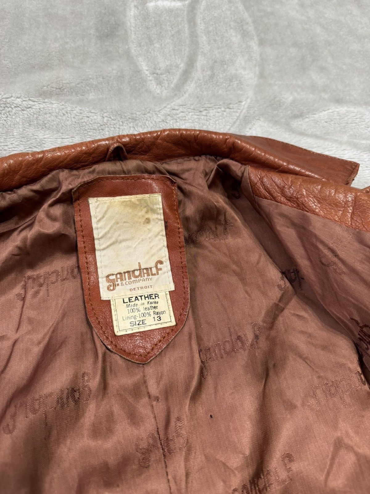 Other Gandalf & Company Detroit Marc Buchanan 60s Leather Korea S Size S / US 4 / IT 40 - 10 Thumbnail