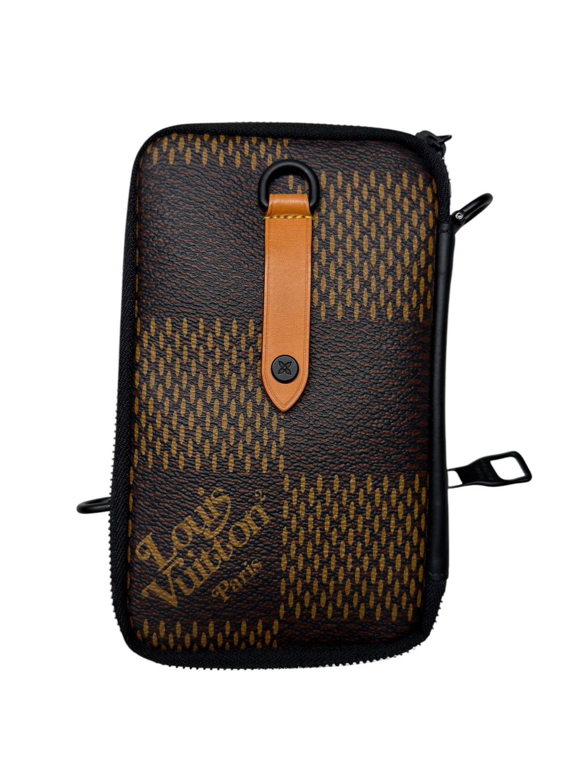 Louis Vuitton × Nigo Louis Vuitton x Nigo Damier Ebene Giant Tortoise Side Bag Size ONE SIZE - 2 Thumbnail