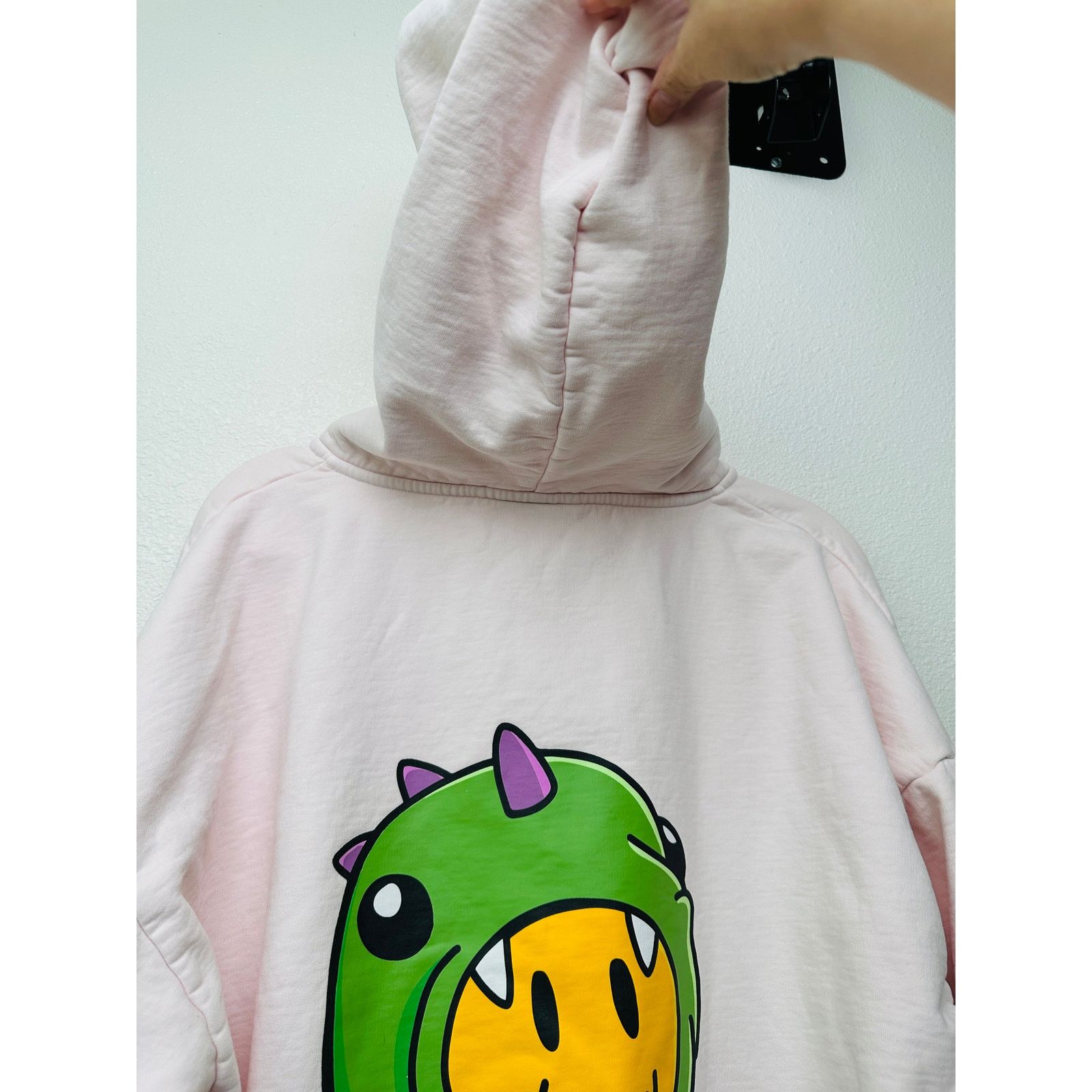 Drew House Zip Hoodie Light Pink Men