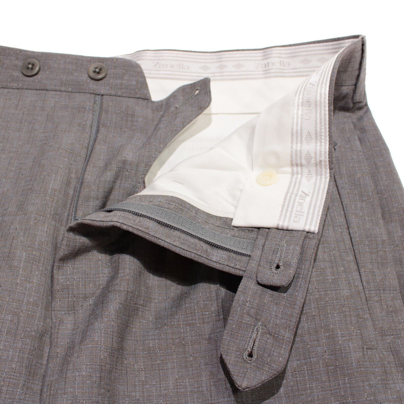 Zanella Zanella New with tags Dress Pants Size 34 US In Gray Size US 34 / EU 50 - 3 Thumbnail