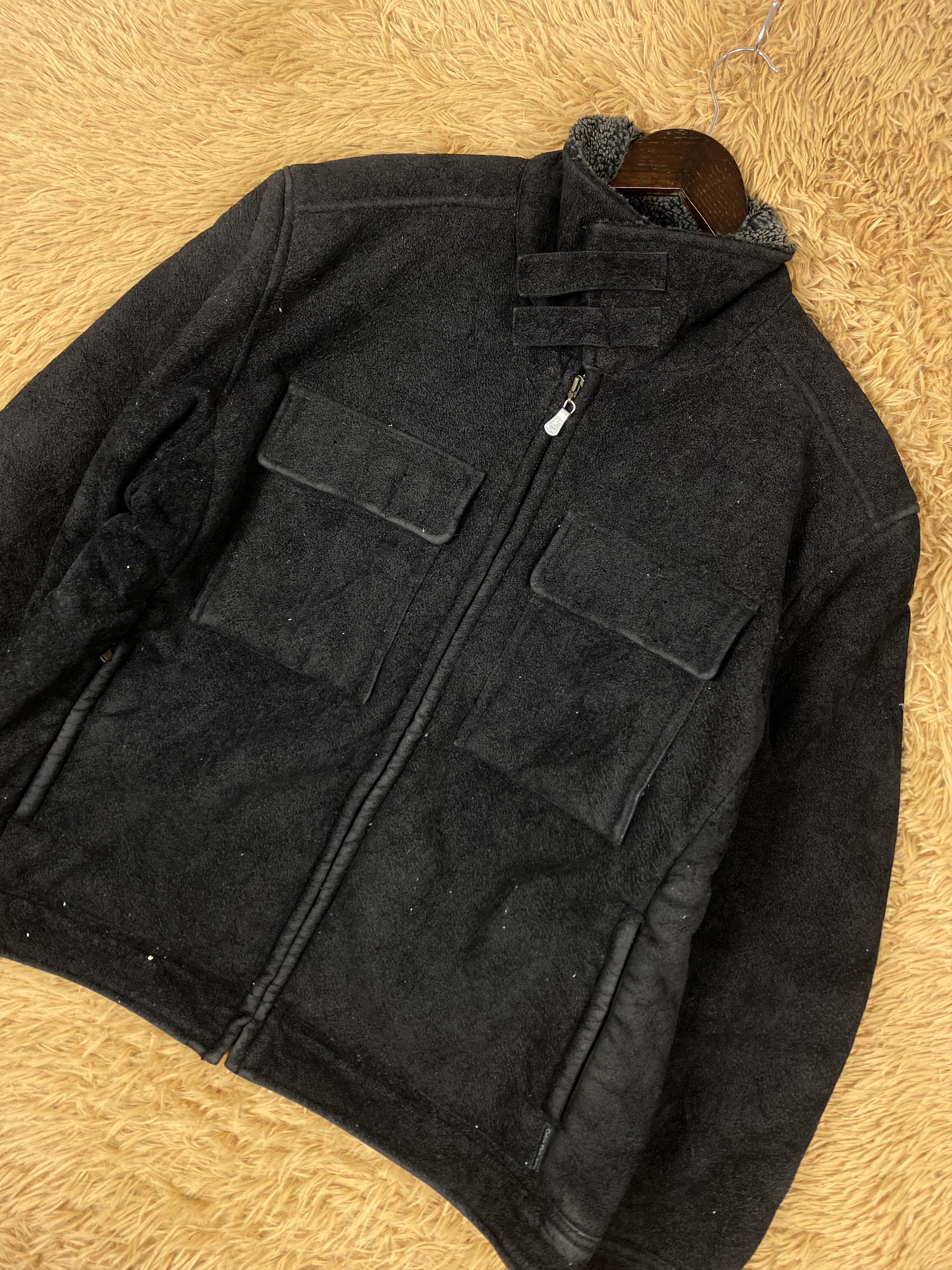 Calvin Klein Vintage Calvin Klein Light Fleece Jacket DJ1055 Size US M / EU 48-50 / 2 - 2 Thumbnail