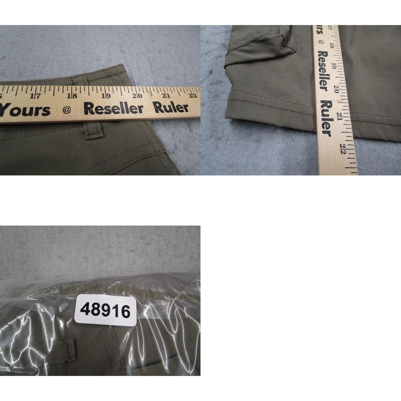 Vintage KÜHL Mens 40 Green Renegade Cargo Shorts Athletic Hiking Stretch Nylon Lightweight Quick Dry Pockets Size US 40 / EU 56 - 8 Thumbnail