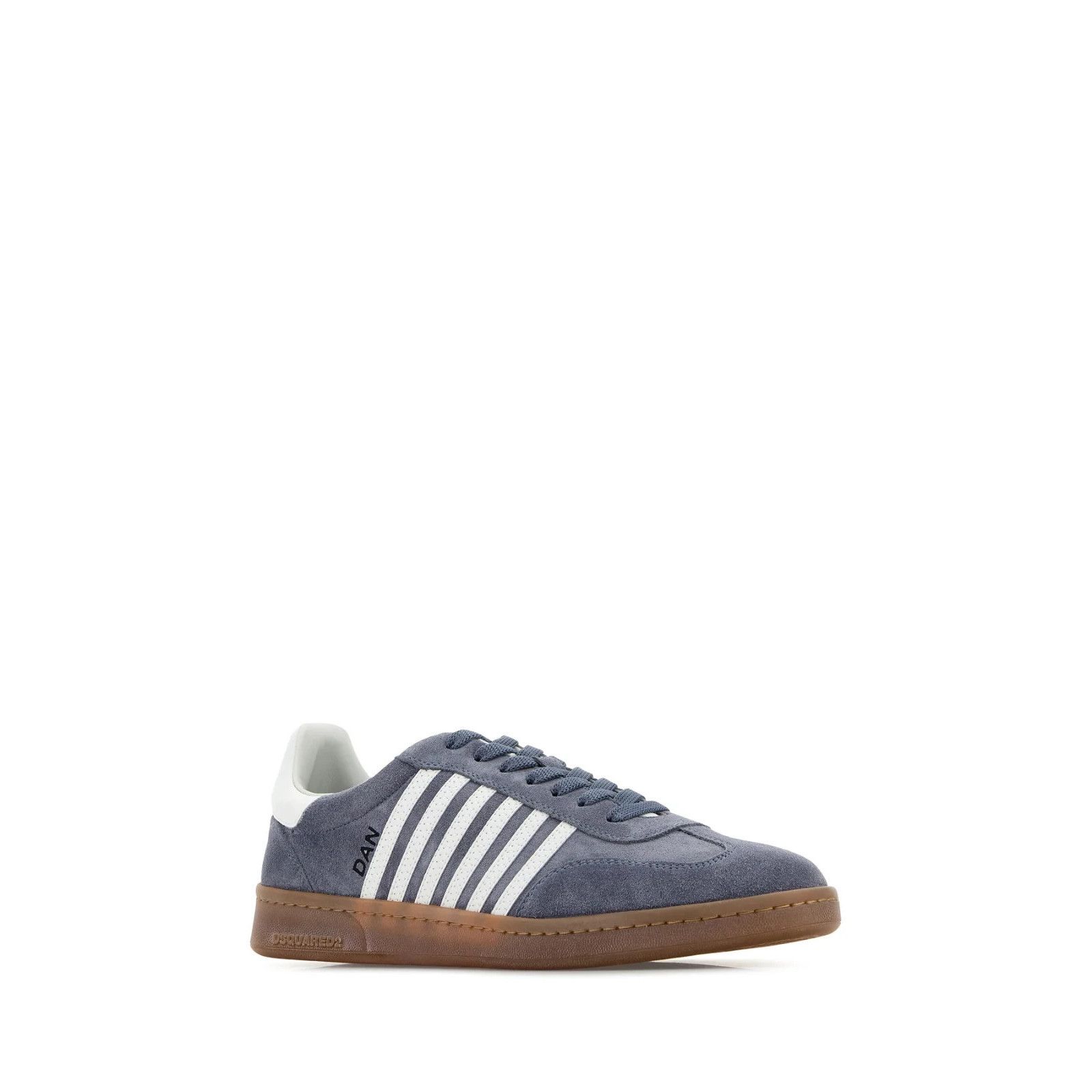 Dsquared2 DSQUARED2 Boxer Powder Blue Suede Sneakers New & Authentic ( Size US 7 / EU 40 - 2 Thumbnail