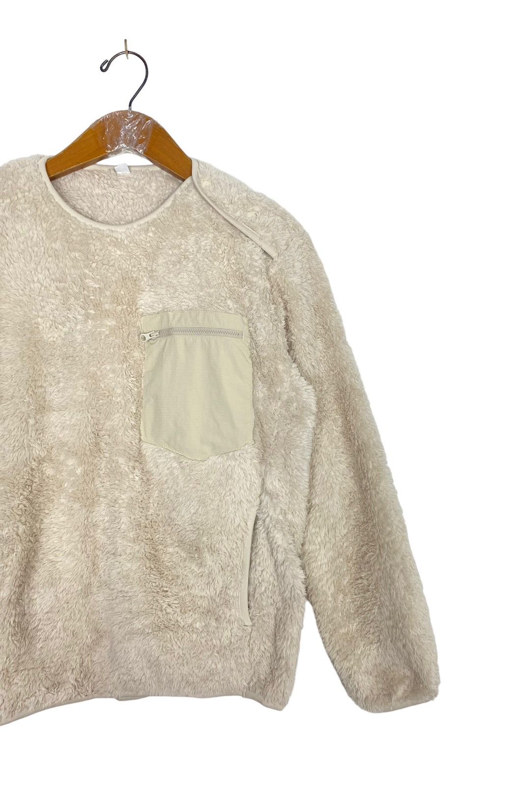Uniqlo Rare‼️ UNIQLO FLUFFY YARN FLEECE PULLOVER Size US XS / EU 42 / 0 - 2 Thumbnail