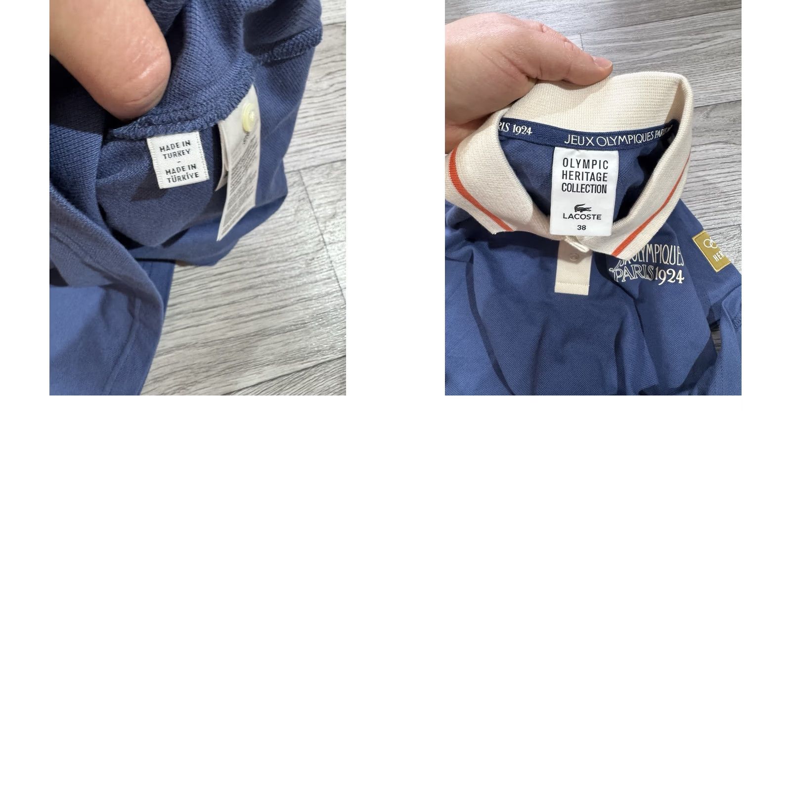 Lacoste Lacoste Polo Shirt The Heritage Collection Paris 1924 Navy Womens Size 38 Short Sleeve Shirt Womens Size XS / US 0-2 / IT 36-38 - 9 Thumbnail