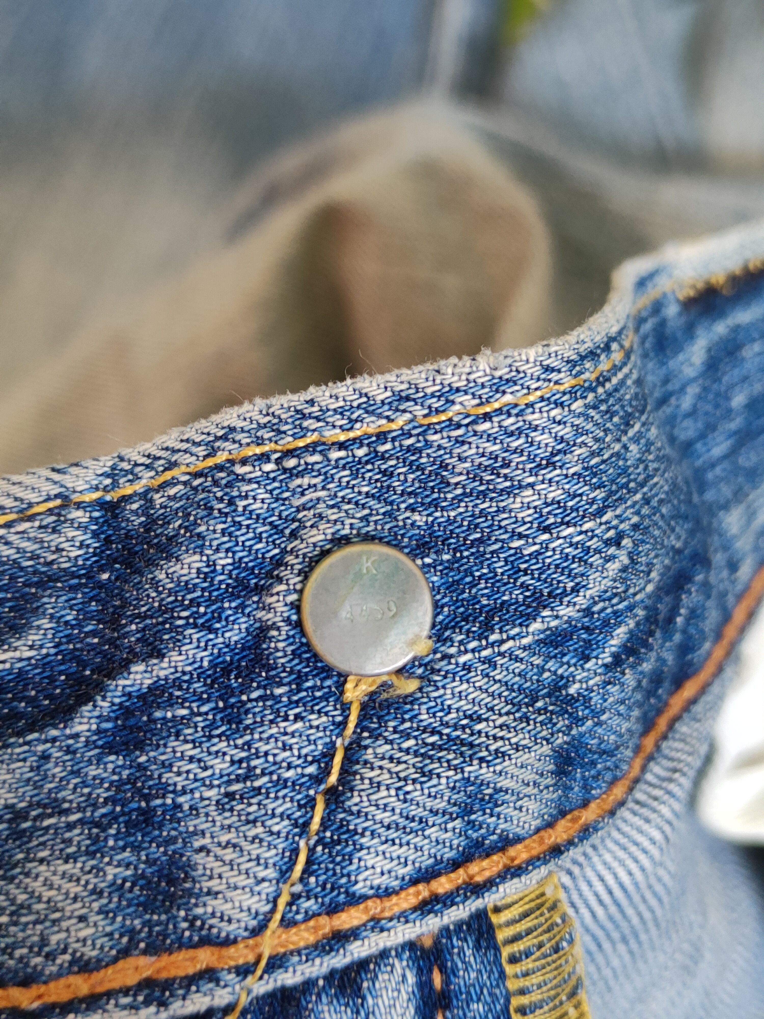 Levi's Levi's Blue Faded Distressed Ripped Jeans #S1668 Size US 34 / EU 50 - 15 Thumbnail
