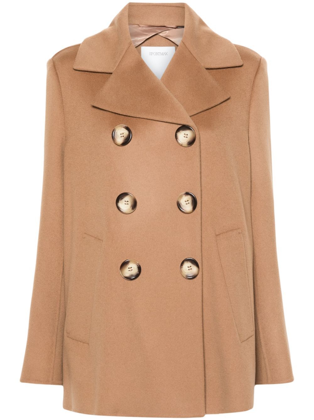 Sportmax WOOL DOUBLE-BREASTED COAT Size S / US 4 / IT 40 - 1 Thumbnail