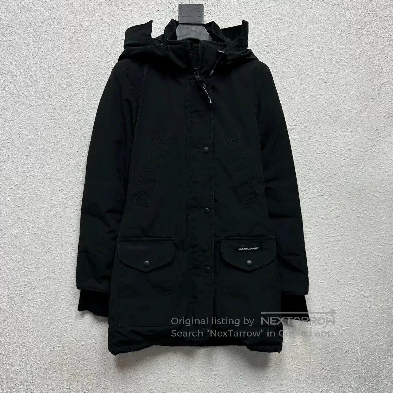Canada Goose black parka coat with hood. Size XXS / US 00 / IT 34 - 1 Thumbnail
